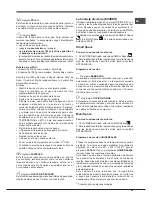 Предварительный просмотр 59 страницы Hotpoint Ariston OK 1037 EL D.20 X/HA S Operating Instructions Manual