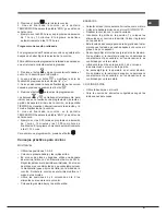 Предварительный просмотр 61 страницы Hotpoint Ariston OK 1037 EL D.20 X/HA S Operating Instructions Manual