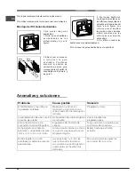 Предварительный просмотр 66 страницы Hotpoint Ariston OK 1037 EL D.20 X/HA S Operating Instructions Manual