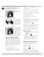 Предварительный просмотр 18 страницы Hotpoint Ariston OK 1037EL DP.20 X/HA Operating Instructions Manual