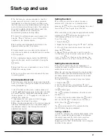 Предварительный просмотр 27 страницы Hotpoint Ariston OK 1037EL DP.20 X/HA Operating Instructions Manual