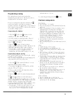 Предварительный просмотр 33 страницы Hotpoint Ariston OK 1037EL DP.20 X/HA Operating Instructions Manual