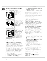 Предварительный просмотр 60 страницы Hotpoint Ariston OK 1037EL DP.20 X/HA Operating Instructions Manual