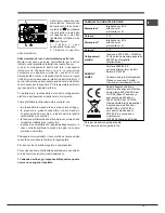 Предварительный просмотр 13 страницы Hotpoint Ariston OK 89E D.20 X/HA S Operating Instructions Manual