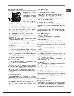 Предварительный просмотр 15 страницы Hotpoint Ariston OK 89E D.20 X/HA S Operating Instructions Manual