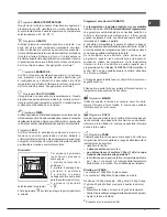 Предварительный просмотр 17 страницы Hotpoint Ariston OK 89E D.20 X/HA S Operating Instructions Manual