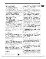 Предварительный просмотр 45 страницы Hotpoint Ariston OK 89E D.20 X/HA S Operating Instructions Manual