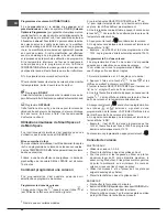 Предварительный просмотр 46 страницы Hotpoint Ariston OK 89E D.20 X/HA S Operating Instructions Manual