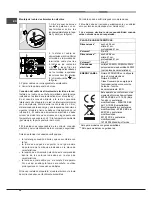 Предварительный просмотр 54 страницы Hotpoint Ariston OK 89E D.20 X/HA S Operating Instructions Manual