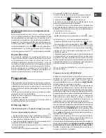 Предварительный просмотр 57 страницы Hotpoint Ariston OK 89E D.20 X/HA S Operating Instructions Manual