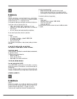 Preview for 5 page of Hotpoint Ariston OK1037ELD 0 X/HA Operating Instructions Manual