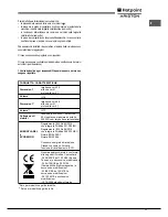 Preview for 11 page of Hotpoint Ariston OK1037ELD 0 X/HA Operating Instructions Manual