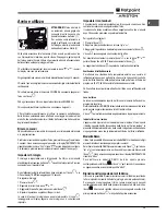 Preview for 13 page of Hotpoint Ariston OK1037ELD 0 X/HA Operating Instructions Manual