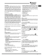 Preview for 15 page of Hotpoint Ariston OK1037ELD 0 X/HA Operating Instructions Manual