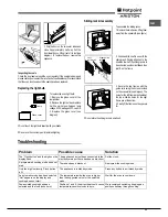 Preview for 33 page of Hotpoint Ariston OK1037ELD 0 X/HA Operating Instructions Manual