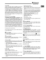 Preview for 39 page of Hotpoint Ariston OK1037ELD 0 X/HA Operating Instructions Manual