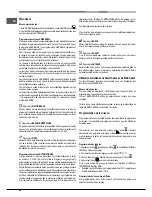 Preview for 40 page of Hotpoint Ariston OK1037ELD 0 X/HA Operating Instructions Manual