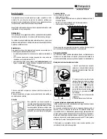 Preview for 47 page of Hotpoint Ariston OK1037ELD 0 X/HA Operating Instructions Manual