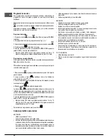 Preview for 54 page of Hotpoint Ariston OK1037ELD 0 X/HA Operating Instructions Manual