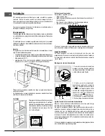 Preview for 60 page of Hotpoint Ariston OK1037ELD 0 X/HA Operating Instructions Manual