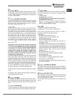 Preview for 21 page of Hotpoint Ariston OL 1038 LI RFH (CF) Operating Instructions Manual