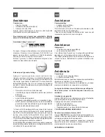 Preview for 8 page of Hotpoint Ariston PC 631 /HA Operating Instructions Manual