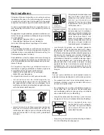 Preview for 69 page of Hotpoint Ariston PC 631 /HA Operating Instructions Manual