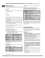 Preview for 16 page of Hotpoint Ariston PC 631 X /HA PL Operating Instructions Manual