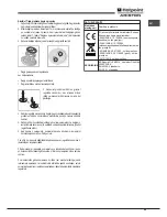 Preview for 45 page of Hotpoint Ariston PC 631 X /HA PL Operating Instructions Manual