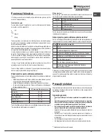 Preview for 59 page of Hotpoint Ariston PC 631 X /HA PL Operating Instructions Manual