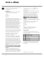 Preview for 8 page of Hotpoint Ariston PC 631 X/HA Operating Instructions Manual