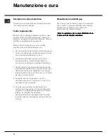 Preview for 12 page of Hotpoint Ariston PC 631 X/HA Operating Instructions Manual