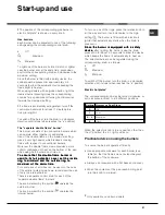 Preview for 21 page of Hotpoint Ariston PC 631 X/HA Operating Instructions Manual