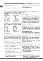 Предварительный просмотр 34 страницы Hotpoint Ariston PCN 642 HA Operating Instructions Manual