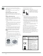 Preview for 16 page of Hotpoint Ariston PH 720 RT/HA Operating Instructions Manual