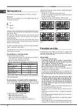 Предварительный просмотр 22 страницы Hotpoint Ariston PHN 962 TS/IX/HA Operating Instructions Manual