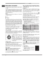 Preview for 44 page of Hotpoint Ariston PK 741 RQO GH /HA EE Operating Instructions Manual