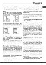 Предварительный просмотр 37 страницы Hotpoint Ariston PKL 641 IX/HA Operating Instructions Manual