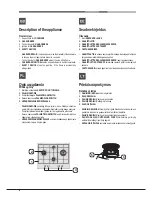 Preview for 8 page of Hotpoint Ariston PKLL 641 D2/IX/HA EE Operating Instructions Manual