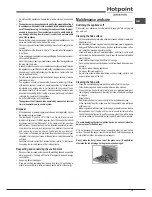 Предварительный просмотр 15 страницы Hotpoint Ariston PKLL 641 D2/IX/HA EE Operating Instructions Manual