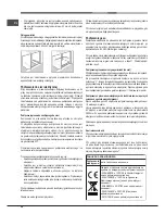 Предварительный просмотр 58 страницы Hotpoint Ariston PKQ 644 D GH Operating Instructions Manual