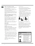 Preview for 4 page of Hotpoint Ariston PO 740 ES Operating Instruction