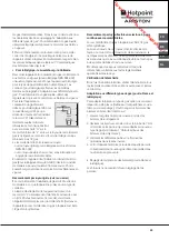 Предварительный просмотр 25 страницы Hotpoint Ariston PZ 640 GH/HA Operating Instructions Manual