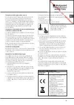 Предварительный просмотр 37 страницы Hotpoint Ariston PZ 640 GH/HA Operating Instructions Manual