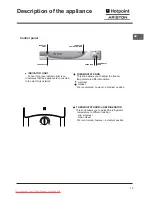 Предварительный просмотр 13 страницы Hotpoint Ariston RMB 1185.1 F Operating Instructions Manual