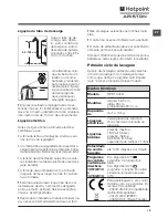 Предварительный просмотр 15 страницы Hotpoint Ariston RPD 1047 D Instructions For Use Manual