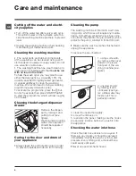 Preview for 4 page of Hotpoint Ariston RPD 1066 D Instructions For Use Manual