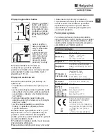 Preview for 15 page of Hotpoint Ariston RPD 846 D Instructions For Use Manual