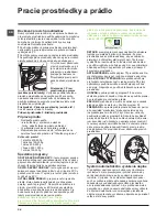 Preview for 34 page of Hotpoint Ariston RPD 846 D Instructions For Use Manual