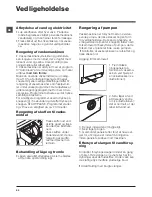 Предварительный просмотр 52 страницы Hotpoint Ariston RPD 965 D Instructions For Use Manual